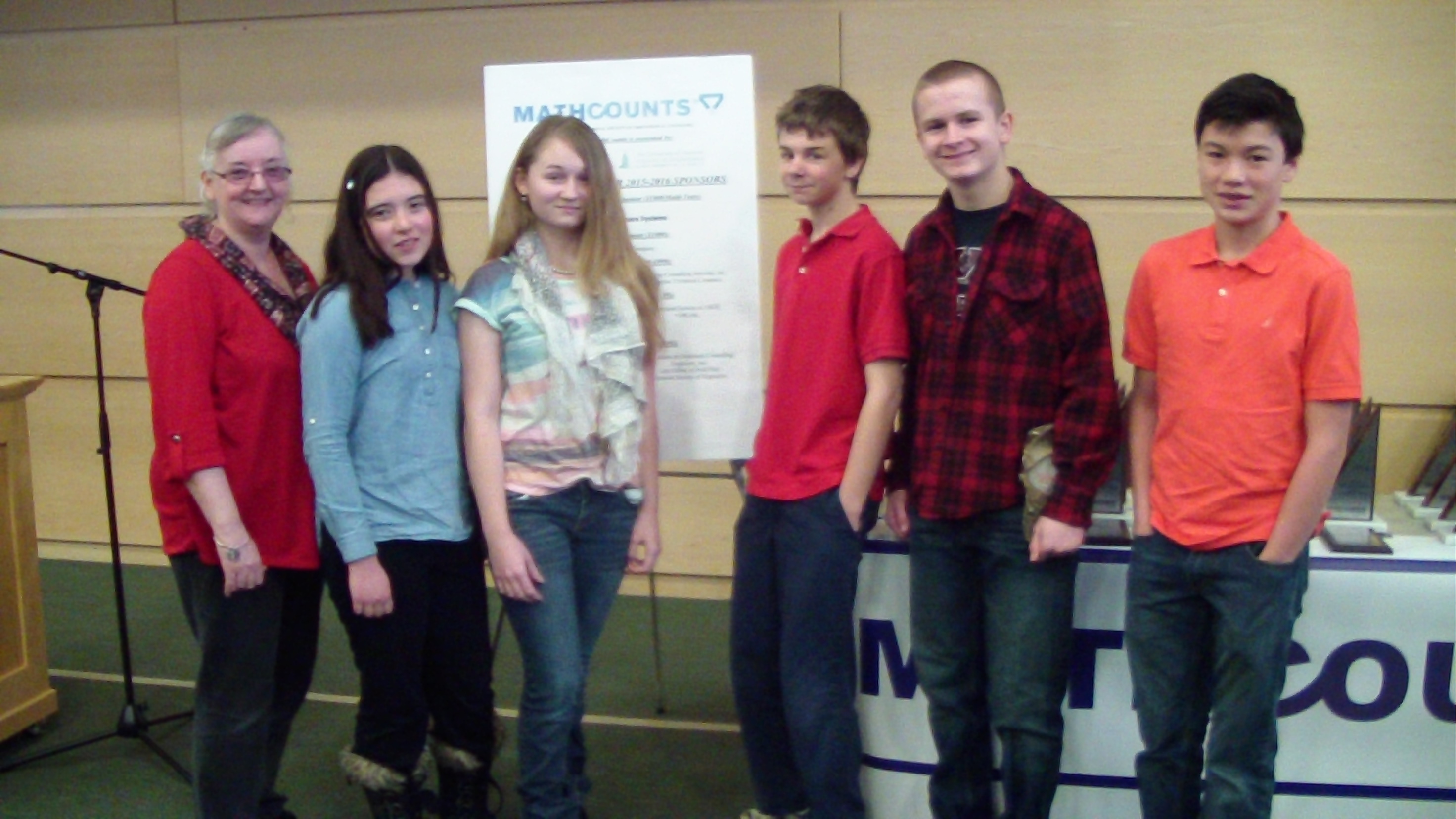 Mathcounts State Competition at Vermont Technical College in Randolph, Vermont March 12, 2016