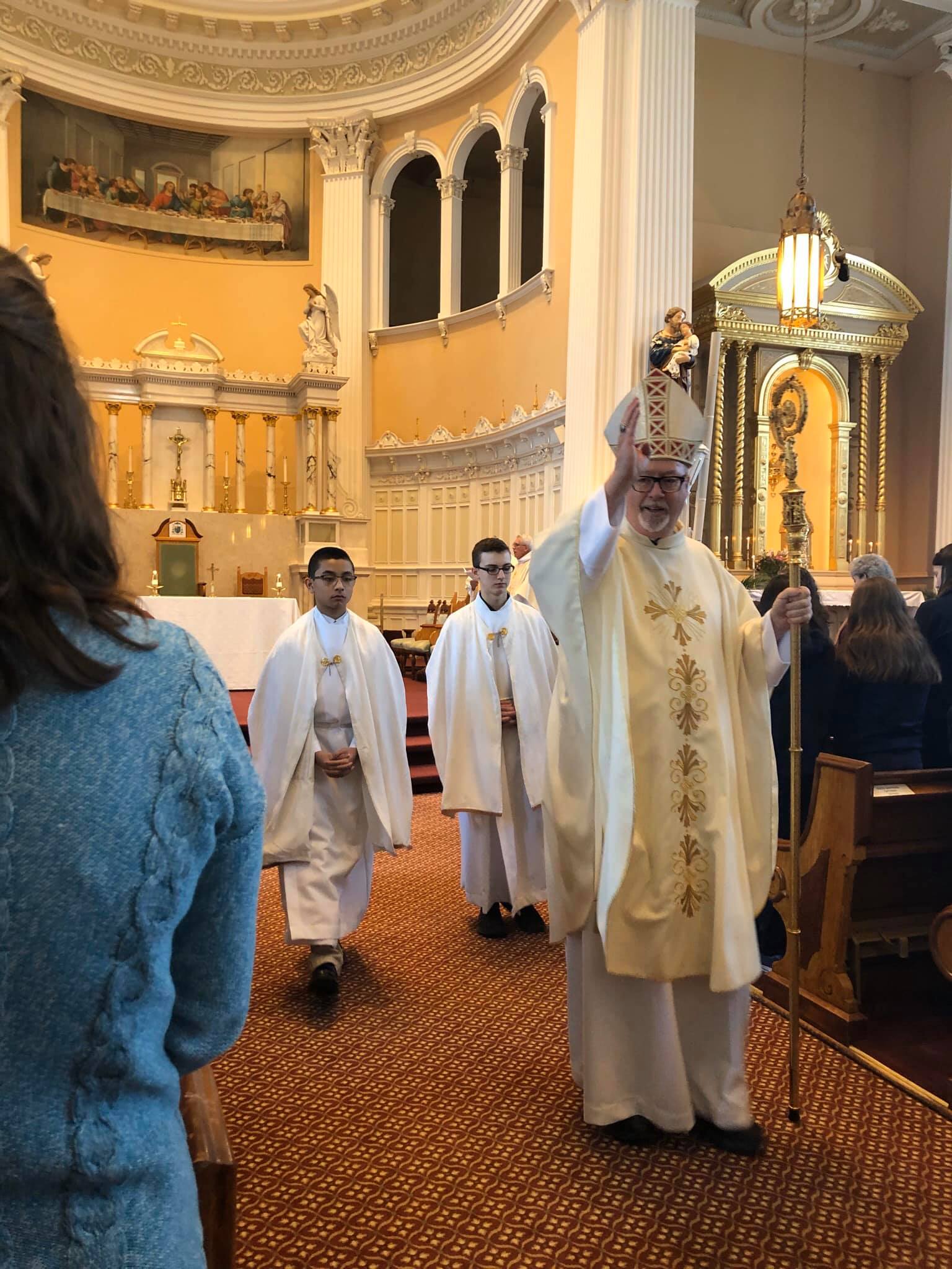 CSW MAss with bishop