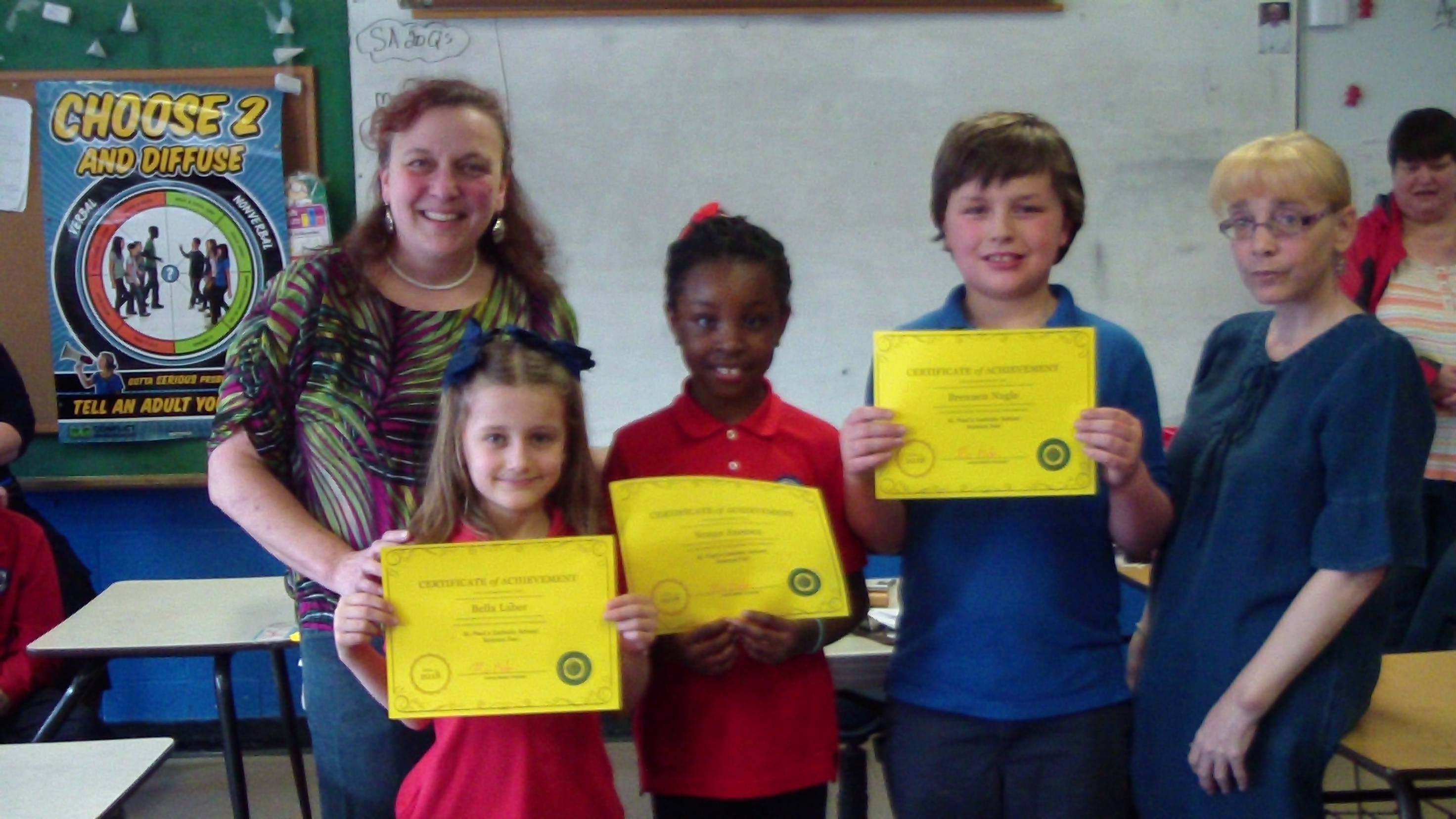 Third Grade Science Fair Winners